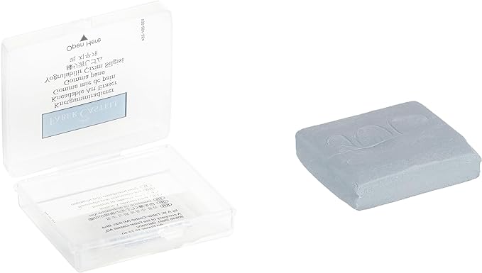 (B01EFPZHOO) - Faber-Castell Kneaded Eraser with Case, Grey