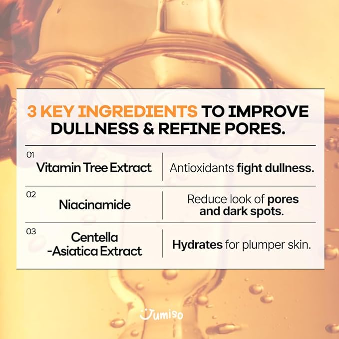 (B07QSF1LK3) - JUMISO All Day Vitamin Serum, Brightening & Balancing Facial Serum 30ml