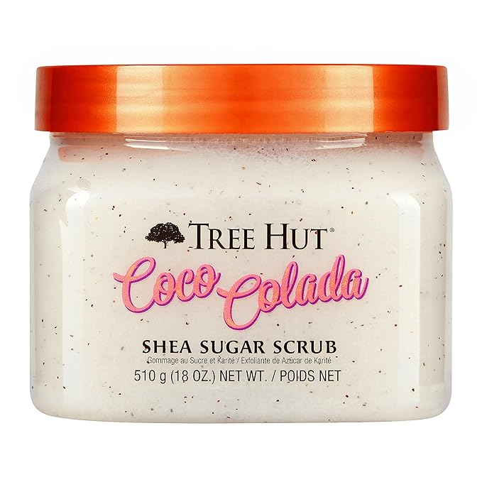 Tree hut hot shea sugar scrubs