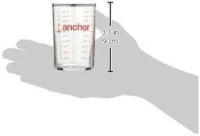 (B01MY6ZOHT) - Anchor Hocking Graduated Measuring Glass, Set of 2, Clear