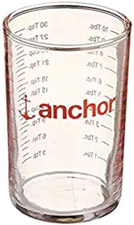 (B01MY6ZOHT) - Anchor Hocking Graduated Measuring Glass, Set of 2, Clear