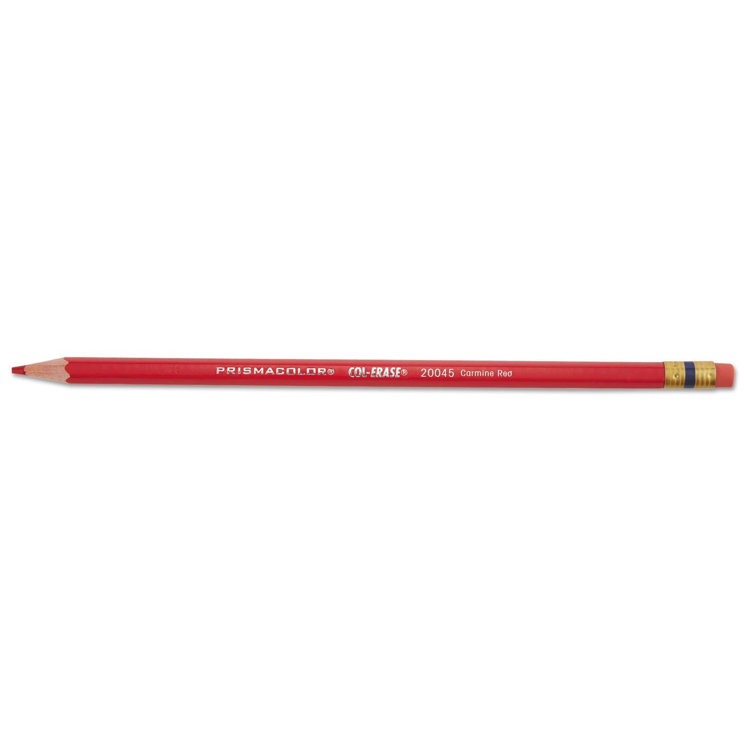 (B00443IJDO) - Prismacolor 2 DOZEN Col-Erase Erasable Colored Pencil Carmine Red