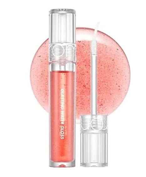 (B088MFPHT4) - rom&nd Glasting Water Gloss 01 SANHO CRUSH | Glazed Lips Syrupy Glossy Finish Long-lasting Moisturizing Gloss for Daily Use K-beauty 4.5g/0.16oz