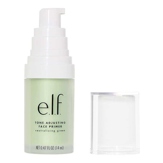 (B00ACOE03W) - e.l.f. Tone Adjusting Face Primer, Makeup Primer For Neutralizing Uneven Skin Tones & Redness