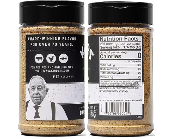 (B0BLZL22D1) - BETRULIGHT - The Blend Seasoning is gluten free, non-GMO, and no added MSG Kinder's The Blend Seasoning Salt