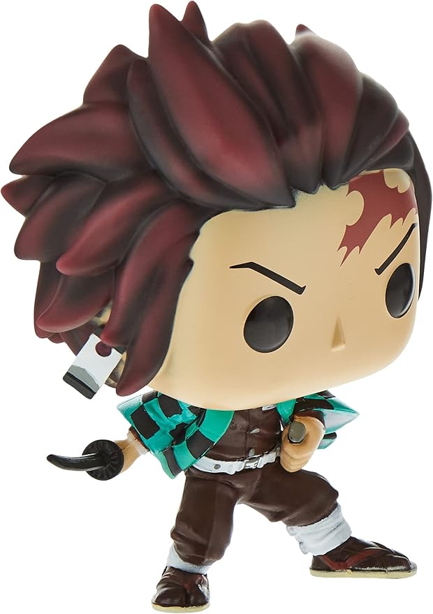 (B083MC39H5) - Funko POP Animation: Demon Slayer- Tanjiro Kamado, Multicolor