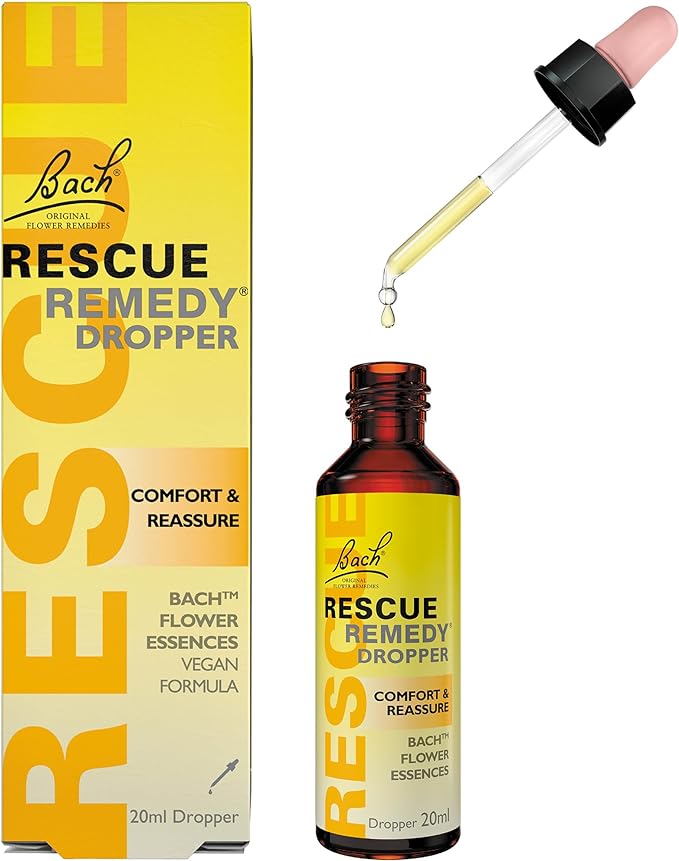 (B000RFTCZW) - RESCUE REMEDY Dropper, 20mL‚ Natural Homeopathic Stress Relief