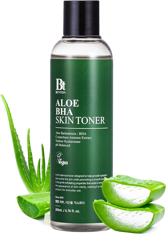 (B0CKR4M9R3) - BENTON Aloe Skin Toner - Hydrating Toner for Face | Korean Toner for Face | Toner for Oily Skin | Toner for Dry Skin (6.76 fl. oz. / 200ml)