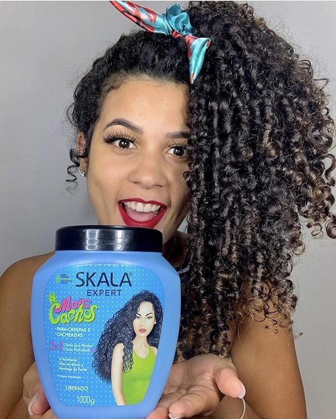 (B08N4N97DZ) - SKALA Hair Type 3ABC Mais Cachos - More Curls Eliminate Anti Frizz, For Curly Hair