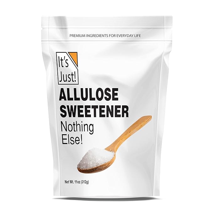 (B07WRN4C2J) - It's Just - Allulose, Sugar Substitute, Keto Friendly Sweetener, Non-Glycemic, Non-GMO (11oz)