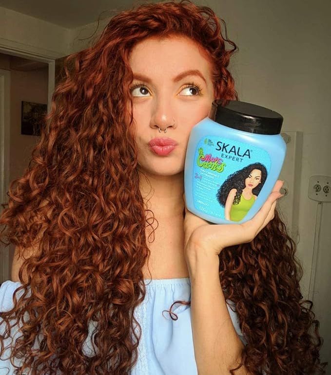 (B08N4N97DZ) - SKALA Hair Type 3ABC Mais Cachos - More Curls Eliminate Anti Frizz, For Curly Hair