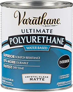 (B00RZYE01O) - Varathane 262074 Water-Based Ultimate Polyurethane, Quart, Matte Finish