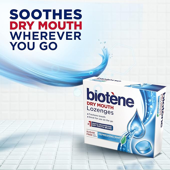 (B07RG6TPL2) - biotène Dry Mouth Lozenges for Dry Mouth and Fresh Breath, Dry Mouth Relief and Breath Freshener