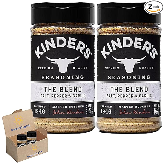 (B0BLZL22D1) - BETRULIGHT - The Blend Seasoning is gluten free, non-GMO, and no added MSG Kinder's The Blend Seasoning Salt