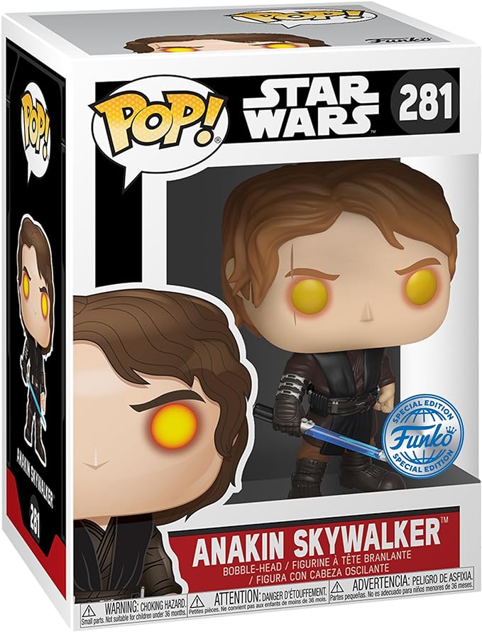 (B07G7FMPY8) - Funko Pop! Star Wars - Anakin Skywalker Dark Side Special Edition Multicolo Exclusive #281