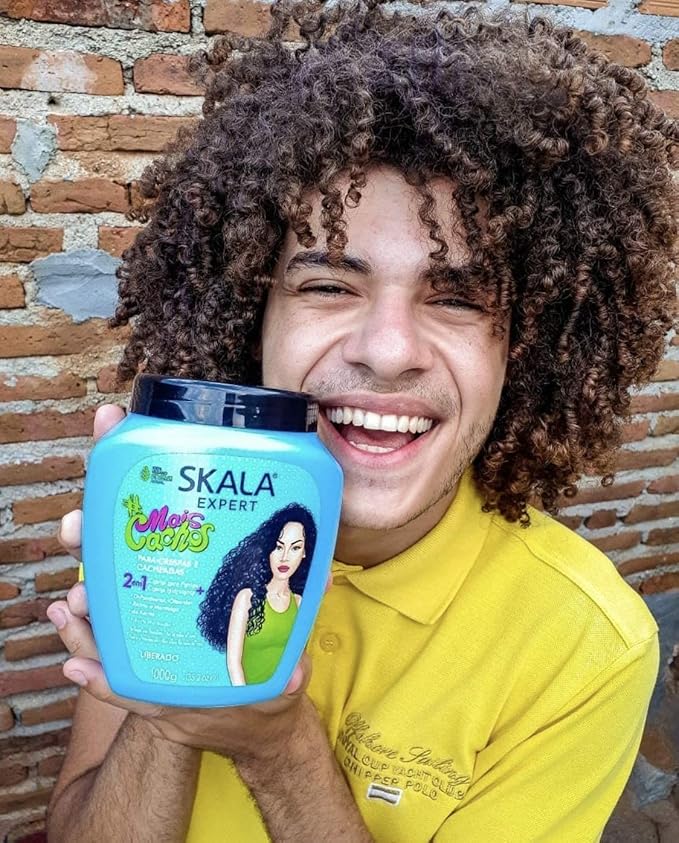 (B08N4N97DZ) - SKALA Hair Type 3ABC Mais Cachos - More Curls Eliminate Anti Frizz, For Curly Hair