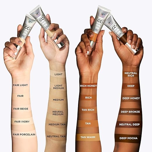 (B01LMMZY6O) - IT Cosmetics Your Skin But Better CC+ Cream - Color Correcting Cream, Full-Coverage Foundation