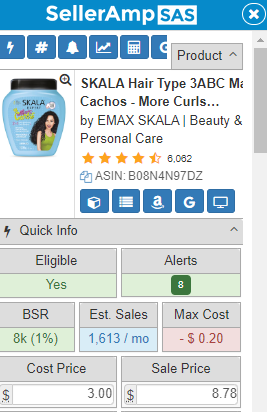 (B08N4N97DZ) - SKALA Hair Type 3ABC Mais Cachos - More Curls Eliminate Anti Frizz, For Curly Hair