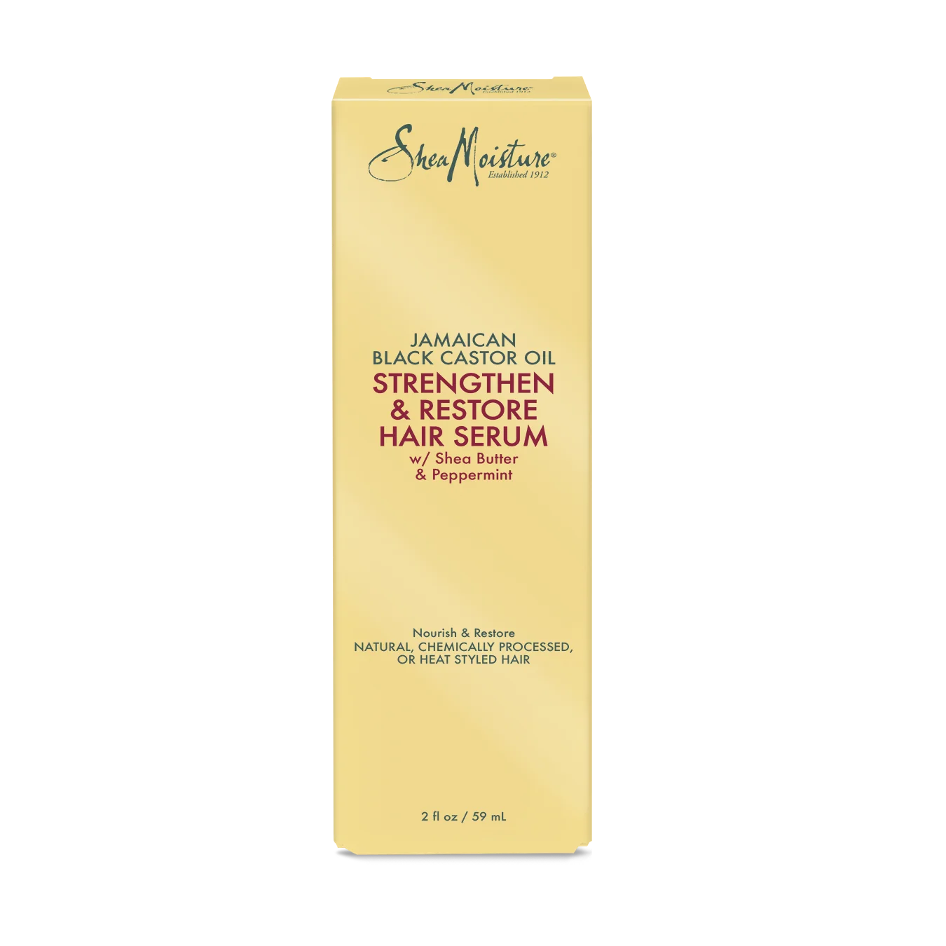 Walmart - (B07NSZHGY5) - SheaMoisture Strengthen & Restore Oil Serum Jamaican Black Castor Oil 2 oz