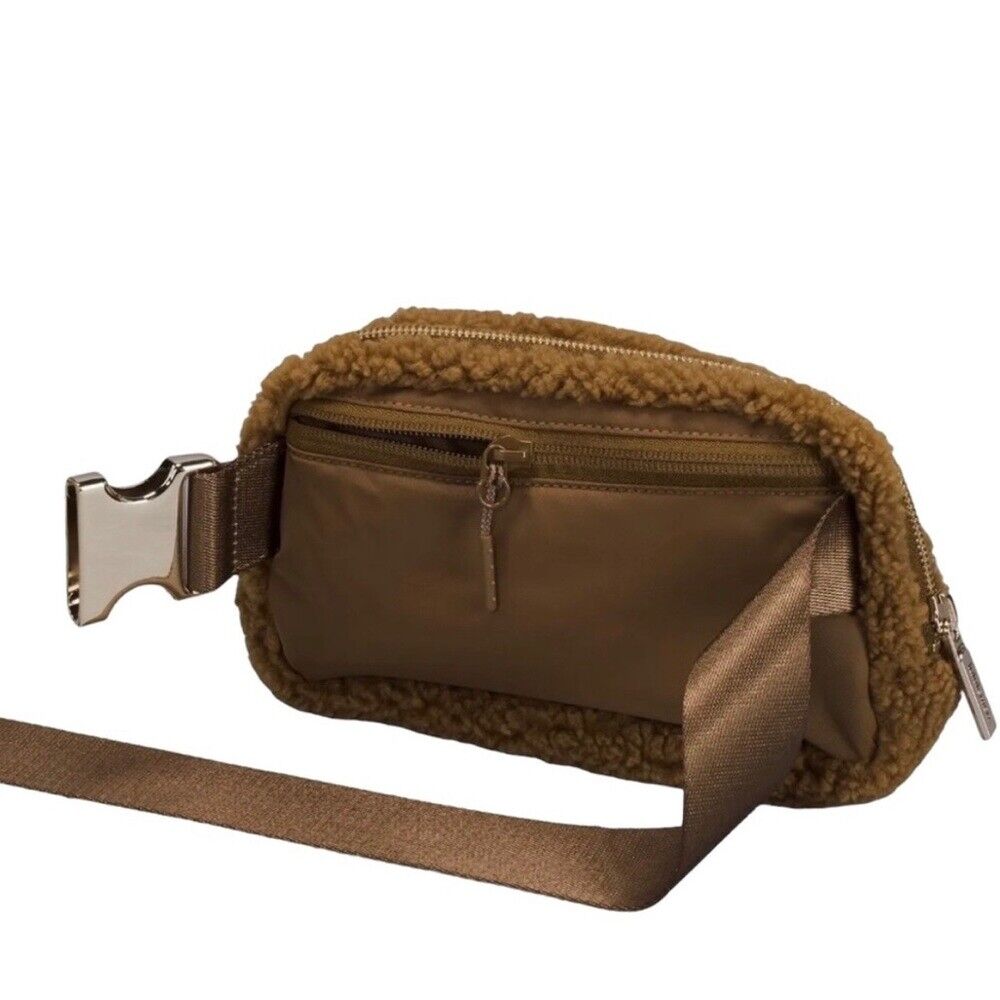 (B09LF4DB23) - Lululemon Athletica Lululemon Everywhere Fleece Belt Bag (Burnt Caramel)